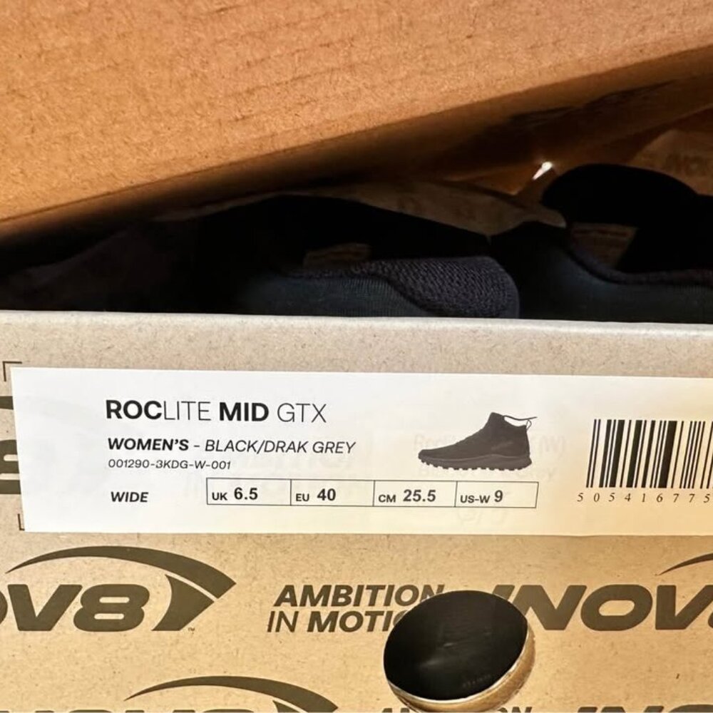 Inov-8 Roclite Mid GTX (Wide) Hiking Shoes - Picture 5 of 5